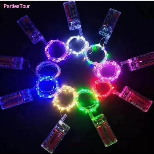 1pc 3Meters 30pcs heads LED String Light For Bobo Balloons Wedding Birthday Party Decoration Holiday lighting Fairy Garland