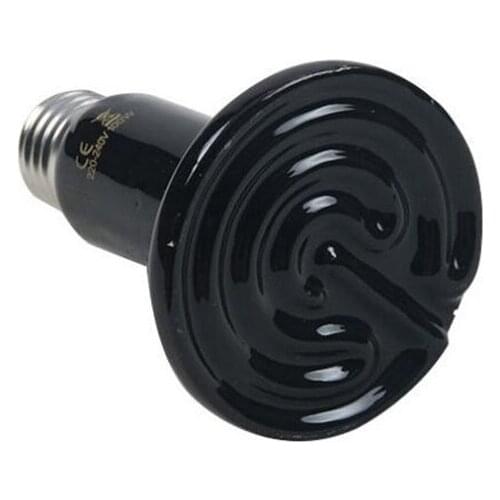 2pcs 25~200W Aquarium Far Infrared Ceramic Heating Lamp Turtle Lizard Reptiles & Amphibians Pet Keep Warm Device E27 Connector