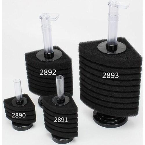 2020 Aquarium Filter Fish Tank Shrimp Pond Air Pump Biochemical Sponge Filter Bio Sponge Filter Aquarium Filtration Filter