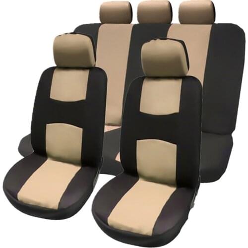 4 Colors Style Front Rear Universal Car Seat Covers Luxury Cute Auto Car Seat Covers Vehicles Accessories New