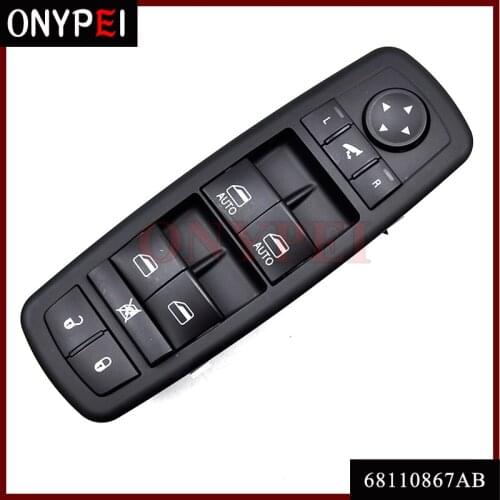 68110867AB 68110867AA Window Master Switch For Dodge Grand Caravan Ram 2500 3500 Chrysler 3+9 Pins