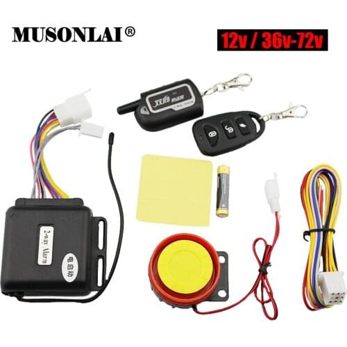 2 Way Motorcycle Anti-theft Alarm Remote Engine Start Two Way Security Alarm Scooter Moto Theft Protection Vibration Sensor
