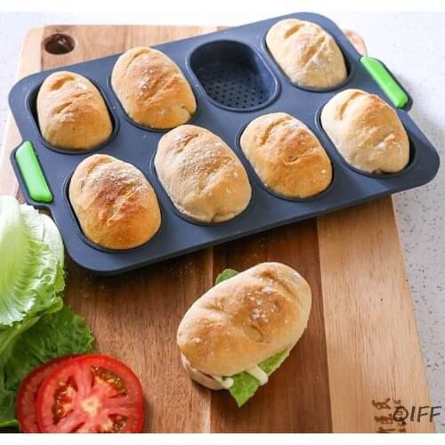 Baking Mould for Silicone Muffins and Buns, Muffin and Baguette Moulds