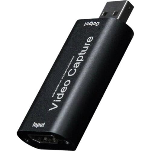 HD 1080P HDMI-compatible To USB 2.0 Video Capture Card Game Recording Box for Computer Youtube OBS Etc. Live Streaming