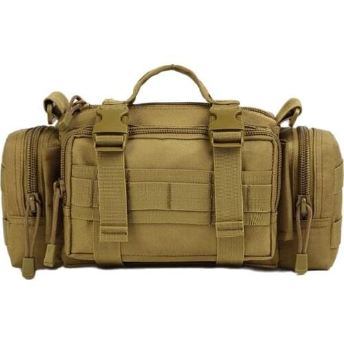 2020 Hot Sell Brand High Quality Nylon Shoulder Bags Men Multi-function Military Handbag Molle Waist Pack D060