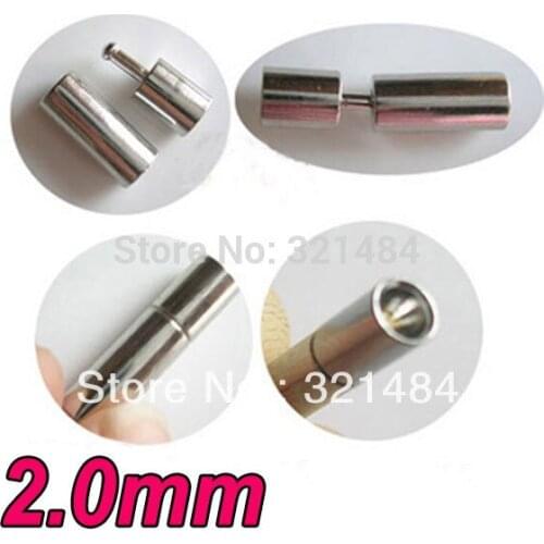Wholesale 500pcs Bayonet Clasps Fit 2mm Leather Cord Free shipping