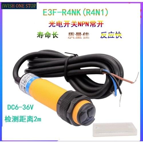 Feedback Reflection Photoelectric Switch E3F-R2NK (R2n1) Three-Wire PN Normally Open Infrared