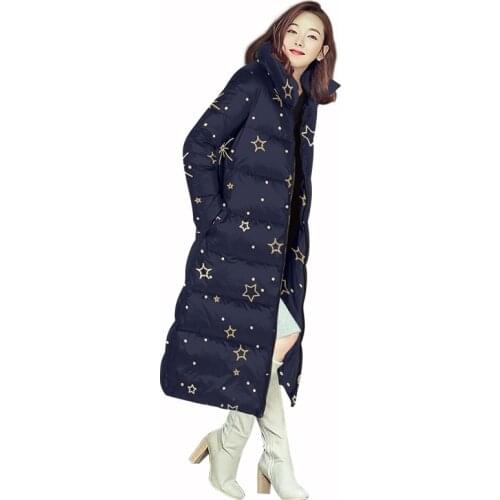 High Quality 90% White Duck Down Female Winter Parkas Long Warm Womens Down Jackets Winter Women Coats Mulher Jaqueta Zjt1513