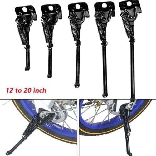 Kids Bike Bicycle Kickstand Support 12 to 20 inch Aluminum Children Bicycle Leg Bracket Mount Support Bicycle Cycling Accessory