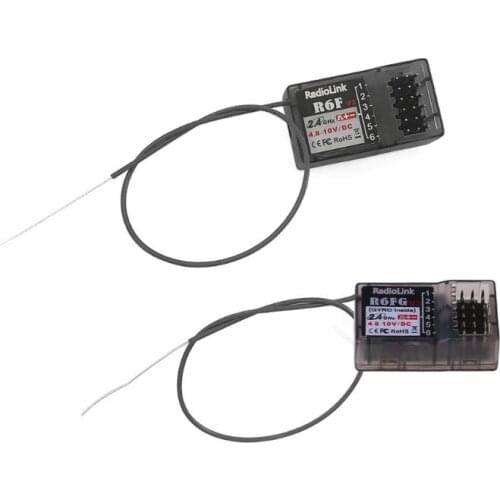 2020 New Radiolink R6FG R6F 2.4G Receiver FHSS 6 Channel Radio Control System for RC4GS