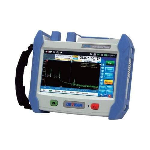 Deviser SM MM OTDR +Optical Power Meter+ VFL , Optical Time Domain Reflectometer AE3100
