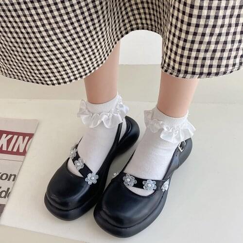 Rhinestone harajuku lolita sandals Platform Womens Sandals 2021 Summer Fashion Women Chunky Sandal Comfortable Sandalias Mujer