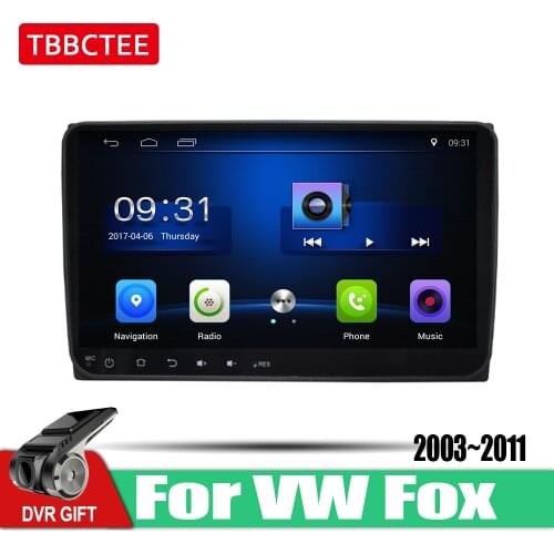 TBBCTEE Android Car GPS Multimedia Player For Volkswagen VW Fox 2003~2011 car Navigation radio Video Audio Car Player WiFi