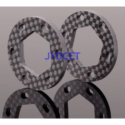 SAX87055 Carbon Fiber Dual Fiberglass Brake Disk 19x35x3mm 2pcs For RC Model HPI 87055 SAVAGE X 4.6 5.9