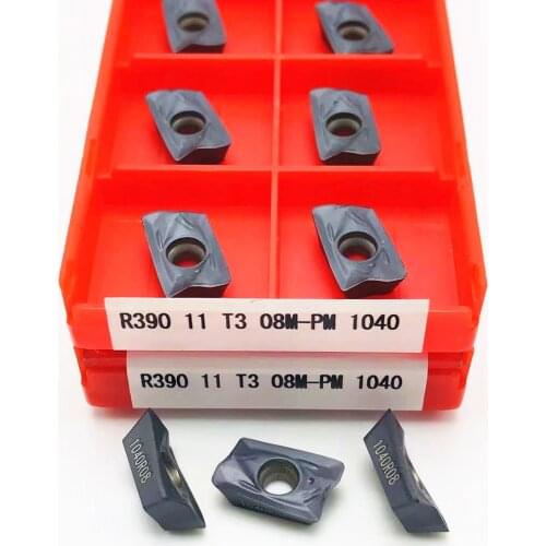 R390 11T308 PM 1040 Carbide inserts for lathe metal cutting tools for indexable cutting tools Turning Insert