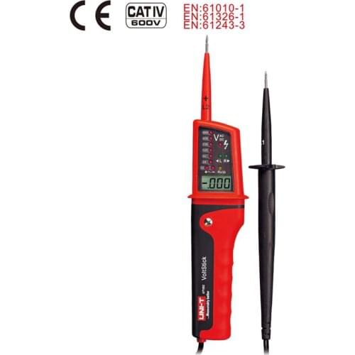 Uni-T Ut15c Digital Voltage Meter 24V~690V AC/DC Volt Tester Waterproof Ip65 Type Continuity Phase Rotation Polarity Detector