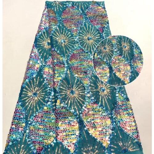 Super quality embroidered tulle lace fabric SYJ-59381 Nigerian french tulle lace fabric