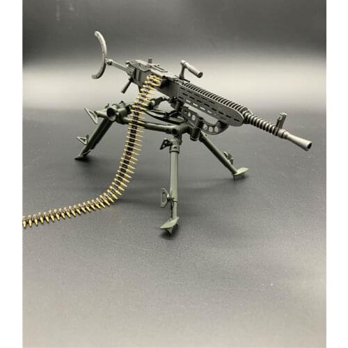 1: 6 WWII German Metal MG36 Eugen Qin Division Heavy Machine Gun Complete Set Made in Czech