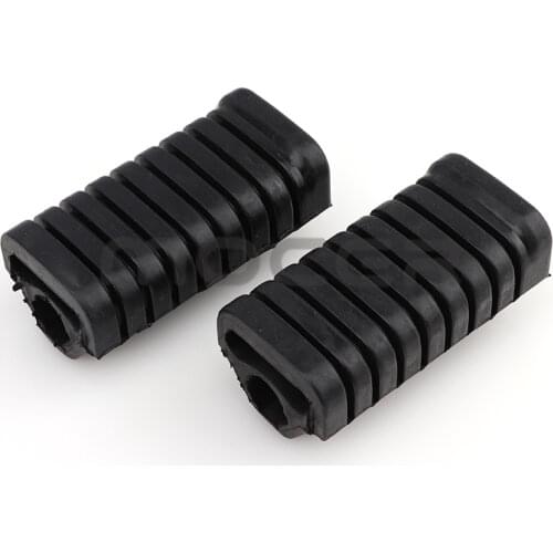 1 Pair Motorbike Foot Peg Rubber Nonslip Footrest Pedal Foot Peg Cover Set For Honda WY125 Motorcycle Parts