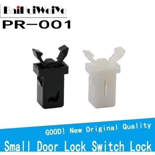 20PCS/lot PR-001 Small Door Lock Switch Lock For MS Air Conditioner Set Top Box TV EVD DVD Door Cover black white