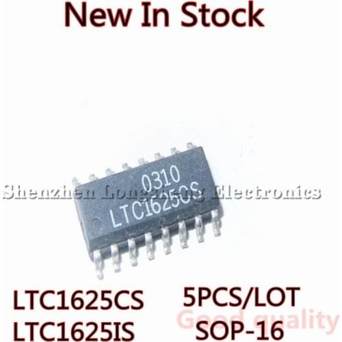 5PCS/LOT LTC1625CS LTC1625IS SOP-16 Current mode controller