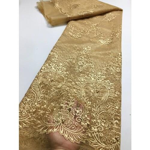 African Lace Fabric 2021 High Quality Lace With Stones African French Net Lace Fabric Embroidered Tulle Mesh Lace Fabric M4885