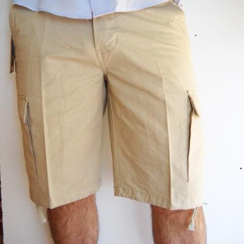 Bermuda shorts mens sea Summer capri cargo short pockets short pants