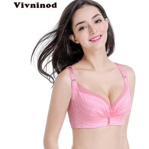 Deep V-neck Women Push Up bra Ultra Thin Adjustable Womens Underwear Sexy Lace Bra Girl Underwire fly bra Top Lace Bra Lingerie