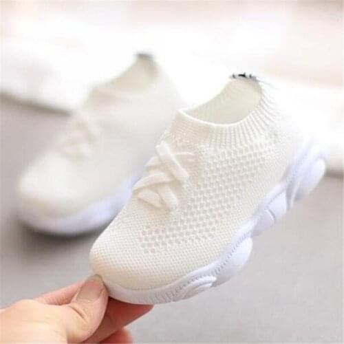 Baby Shoes Spring Autumn Toddler Boys Girls Soft Bottom Shoes Children Breathable Mesh Shoes 1-6 Year Kids Baby sock shoes 22-33