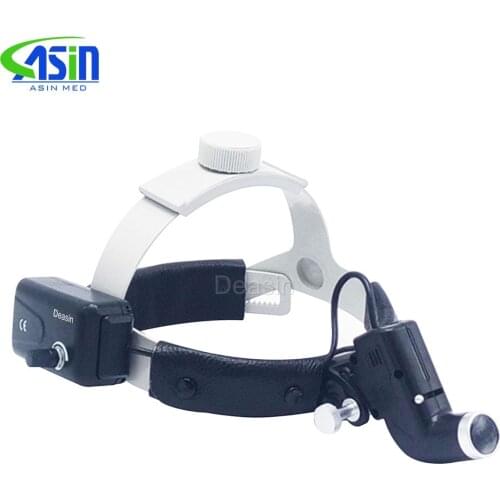 Headband Medical LED headlights adjustable size big power and high intensity ENT specific product surgical light