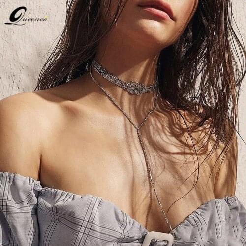 Fashion Chain Layered Necklace Collane Mujer Cadena Chocker Jewlery Colares Joyas Accessories Neckless Women Chains Colar