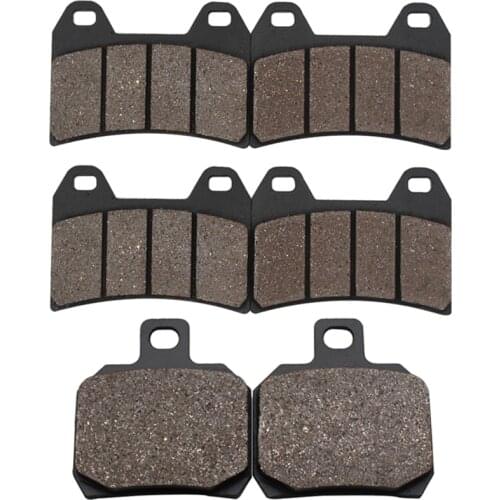 Motorcycle Front and Rear Brake Pads for APRILIA RSV1000 RSV 1000 Mille 1998 1999 2000 2001 RSV Tuono 2002-2005