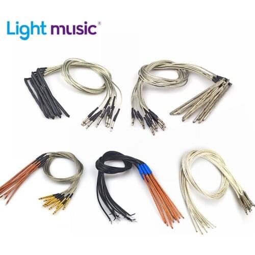 12pcs Soft Acoustic Guitar Preamp Bridge Saddle Piezo Under Pickup Rod Piezo for Guitar Ukulele Bass Violin Guitar Accessories