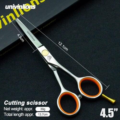 4.5/5.0/5.5/6.0" professional japanese hairdressing scissors razor barber thinning hair cutting scissors manual clipper shears