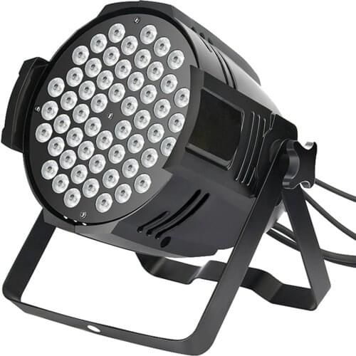 RGB Stage Light 54 LEDS PAR Light Disco DJ Lighting Club Party light Strobe AC110-220V EU US Plug
