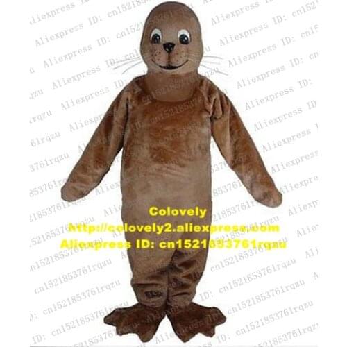 Seal Sea Dog Sea Lion Fur Seal Mascot Costume Adult Cartoon Character Outfit Suit keep As Souvenir Cartoon Figure zz6750
