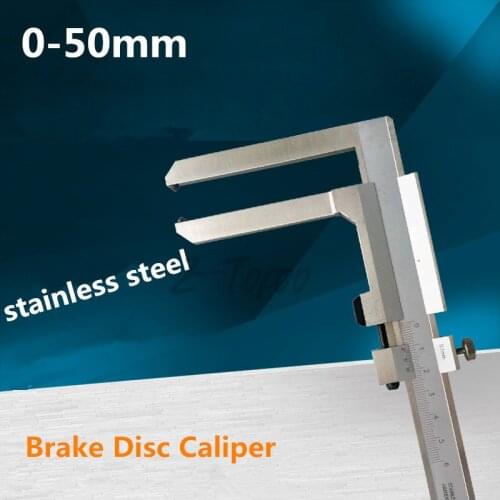 0-50mm / 0-60mm stainless steel Vernier Brake Disc Caliper Disk Brake Vernier Calipers
