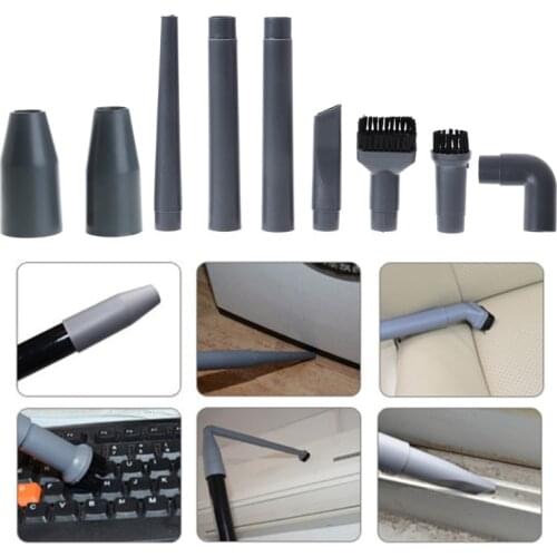SKYMEN 9Pcs/Set Universal Vacuum Cleaner Accessories Multifunctional Corner Brush Set Plastic Nozzle High Quality and Brand New