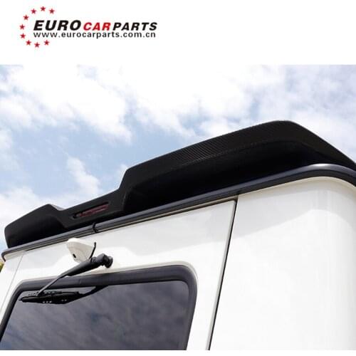 G class w463 G63 carbon finber rear spoiler for w463 G63 G65 G500 G350 to WD style carbon finber rear wing