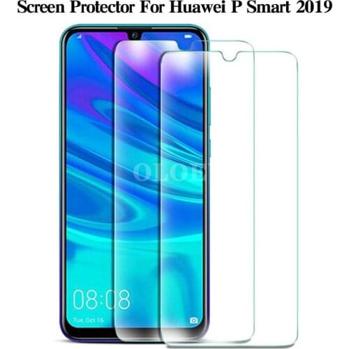 2Pcs Smartphones Tempered Glass For Huawei P Smart 2019 Screen Protector Accessories Film For Huawei Huawe Huawey PSmart 2019 9H