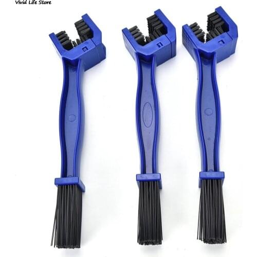 Gear Brush Cleaner Chain Wheel Flywheel Bicycle Crankset Clean Brushes Cycling Motorcycle Chain Cleaning Tool Set