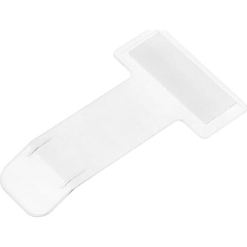 4pcs Car Vehicle Parking Ticket Holder Permit Clip Sticker Windscreen Fastener Stickers