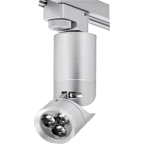 9w narrow beam led adjustable spot rail lighting fixtures for gallery museum solution