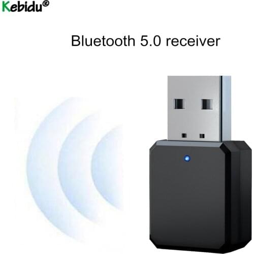 Handsfree Car kit USB Bluetooth Receiver Bluetooth 5.0 audio transmitter adapter for Car Speaker MP3 music player MIC for phone