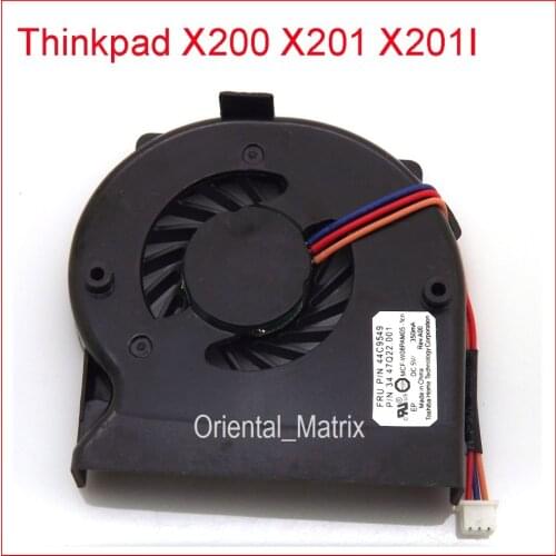 Free Shipping New MFC-W08PAM05-1CN DC5V 0.35A 3Pin For IBM Lenovo Thinkpad X201 X201I X200 Laptop CPU Cooler Cooling Fan