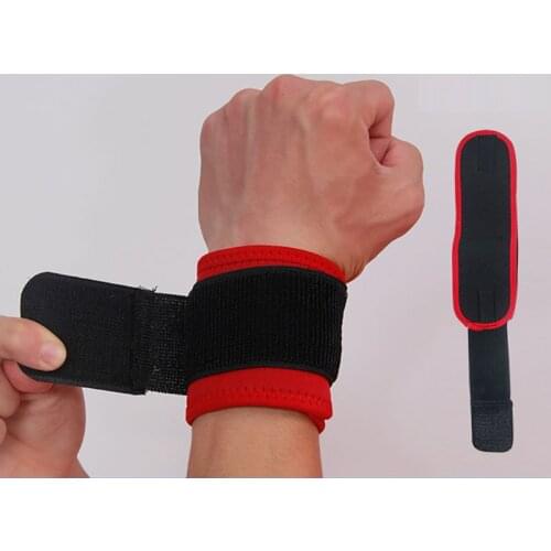 Safety Adjustable Soft Wristbands Wrist Support Bracers for Gym Sport Basketball Carpal Protector Breathable Wrap Band Strap