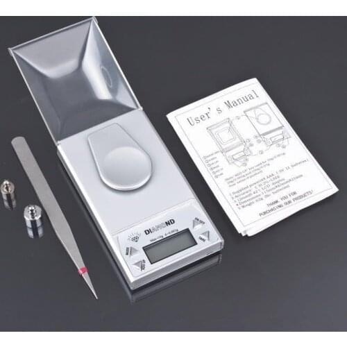 0.001/ 10g 0.001g-10g LCD Digital Jewelry weighing Diamond Pocket Waage Scale Gem weight