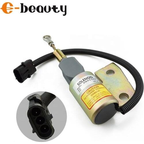Fuel Shutoff Solenoid Solenoid SA-4941-12 3991167 3991168 12V 24V for Diesel Generator