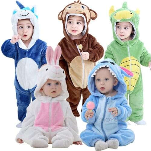 Baby rompers boy girl clothes new born baby costumes jumpsuit Infant onesies winter unicorn pajamas roupas de bebe recem nascido