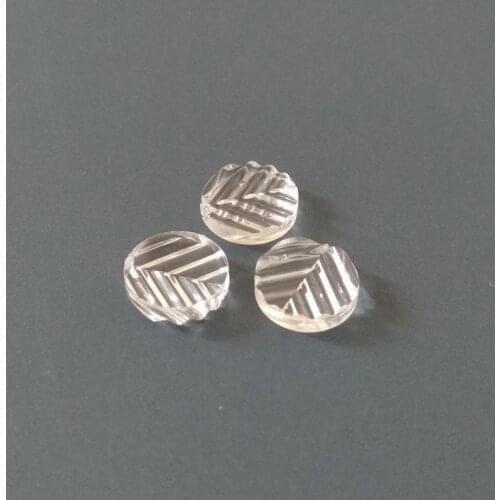 #MCIZ-8 New High quality Laser Lens , Crosshair lens, 5 degree, Clean surface, Size: 8X1.8mm, PMMA materials